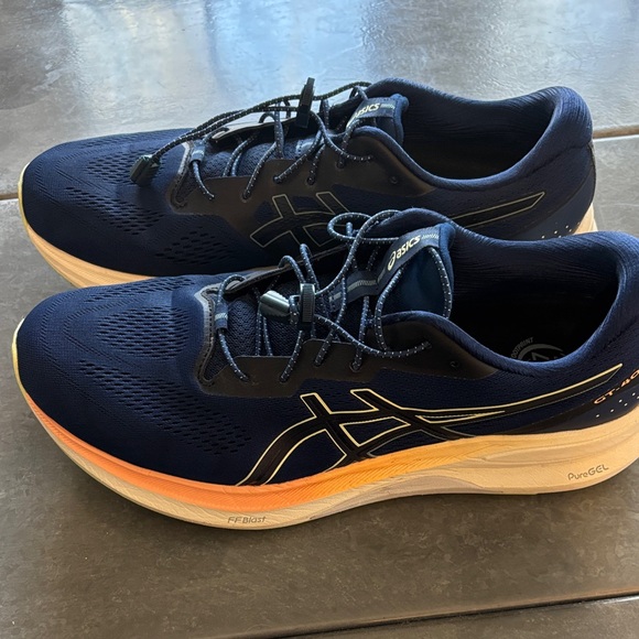 ASICS GT-4000 4  in Blue Expanse Cool Matcha Running Shoes - Picture 3 of 8